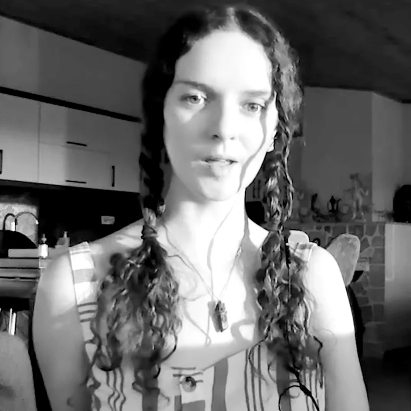 Mary Allison in black and white